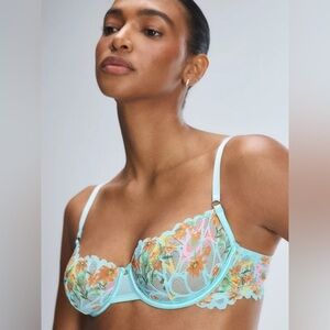 NWT Savage X Fenty SAVAGE NOT SORRY UNLINED LACE BALCONETTE BRA U72